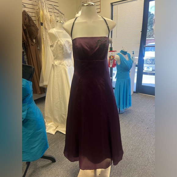 Dress with Leather Straps - Picture 1 of 8